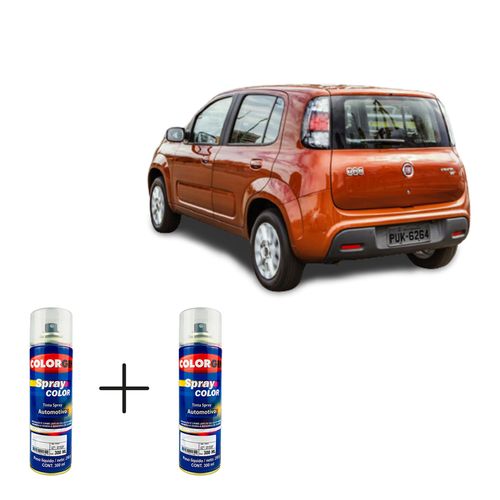 Spray Automotivo Laranja Evolution + Spray Verniz 300ml