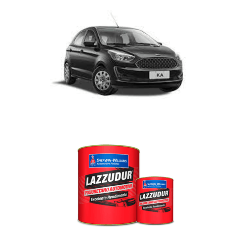 Tinta PU Preto Ebony Ford 0,9L
