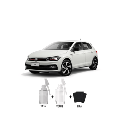 Tira Risco - Volkswagen Branco Cristal + Verniz 15ml