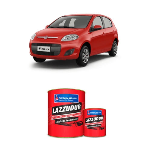 Tinta PU Vermelho Alpine FIAT 0,9L