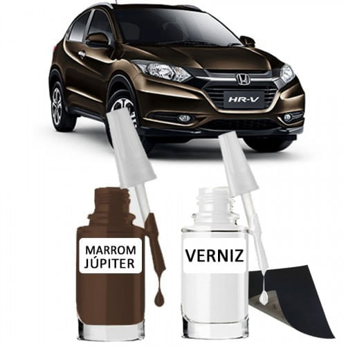 Tira Risco - Honda Marrom Jupiter YR604 + Verniz 15ml