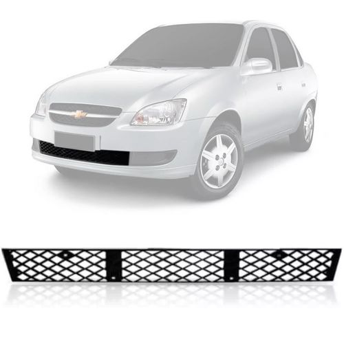 MOLDURA GRADE PARACHOQUE CENTRAL CORSA CLASSIC LS 2011 A 2017 RETROVEX
