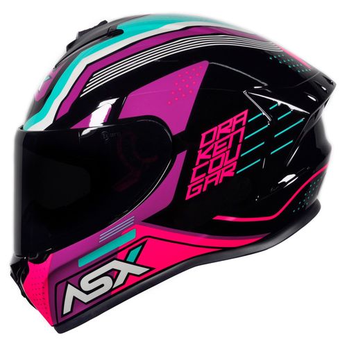 Capacete asx draken cougar