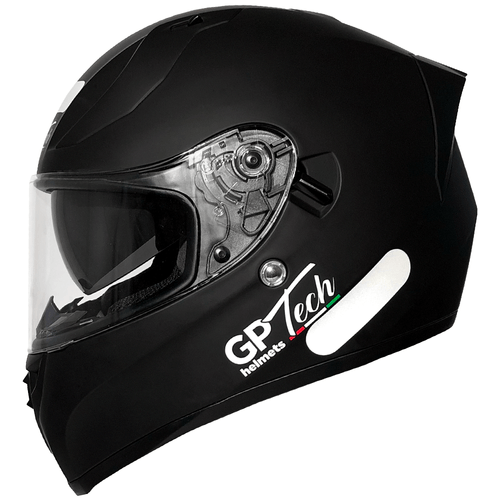 Capacete gp tech v128 monocolor oculos solar interno