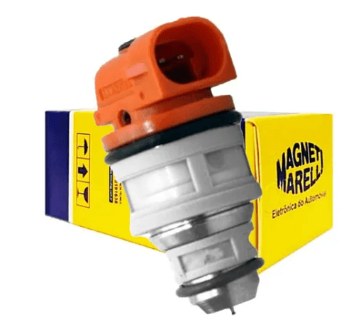 Bico Injetor Gol 1.0 Uno 1.0 Monoponto Iwm 52300 Laranja Magneti Marelli 50100302