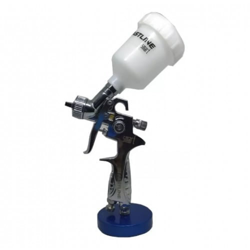 Pistola De Pintura Fastline Smart 0.8mm Retoque Sw