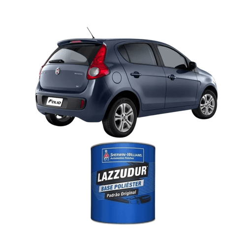 Tinta Poliester Azul Buzios Lisa FIAT 0,9L