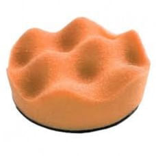 Boina De Espuma Ondulada com Velcro 5 Polegadas Laranja Lazzuril