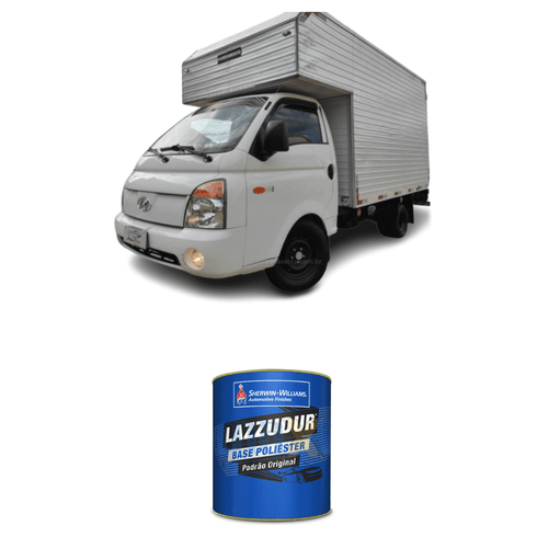 Tinta Poliester Branco HR Lisa Hyundai 0,9L