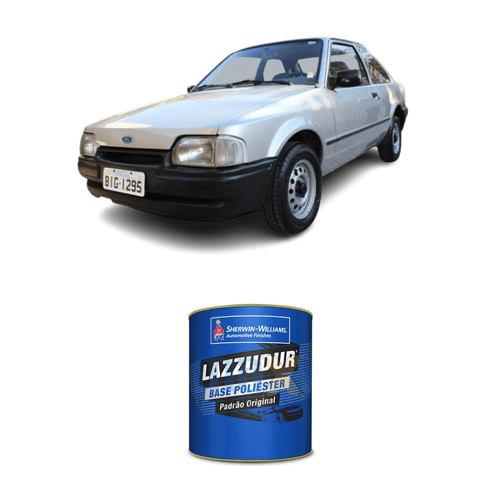 Tinta Poliester Prata Columbia Metálico Ford 0,9L