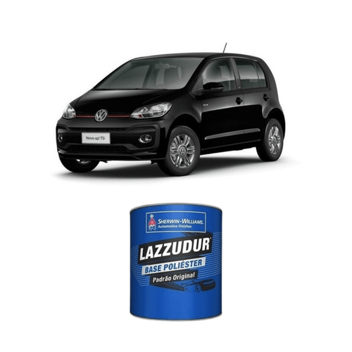 Tinta Poliéster - Preto Ninja Lisa VW 201 - 0,9L