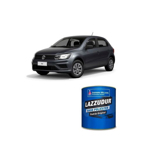Tinta Poliester Cinza Platinum II Metalico VW 0,9L