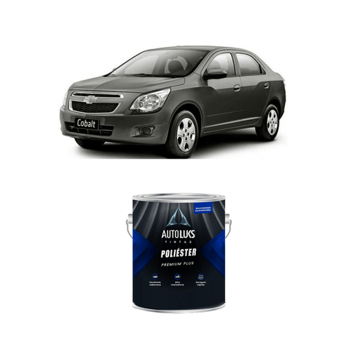 Tinta Poliéster Cinza Artemis Metálico GM 0,9L Autoluks