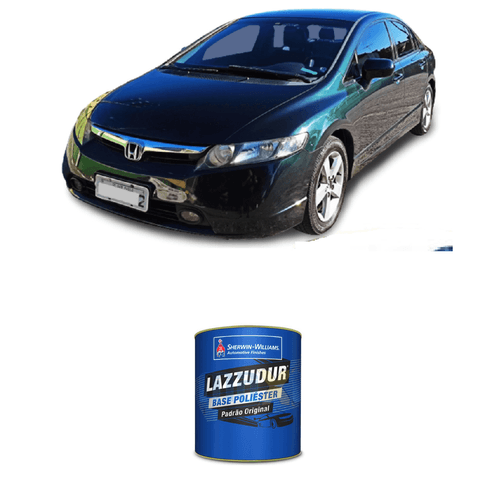 Tinta Poliéster Verde Vermont Green Pearl Honda G97P 0,9L