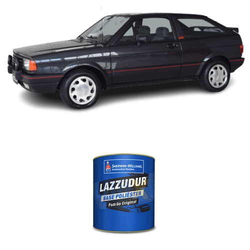 Tinta Poliéster - Preto Onix Met VW L2039 - 0,9L