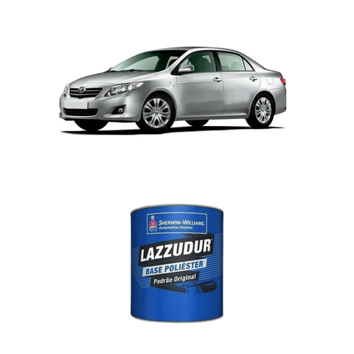Tinta Poliester Prata Onix Metálico Toyota 164 0,9L