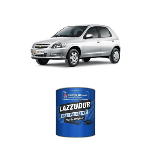 Tinta Poliéster Prata Polaris Metálico GM 0,9L