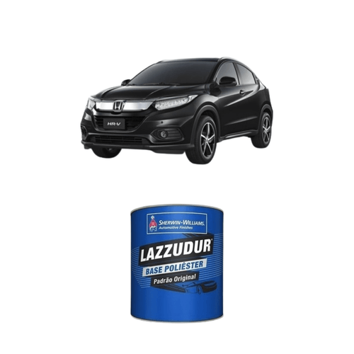 Tinta Poliéster Preto Cristal Perolizado Honda NH731 0,9L