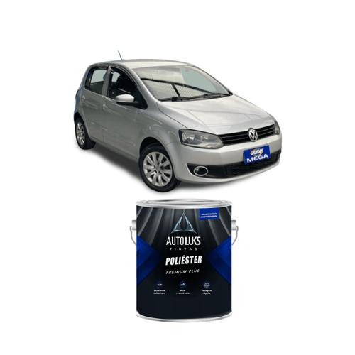 Tinta Poliester Prata Light Met VW 0,9L Autoluks