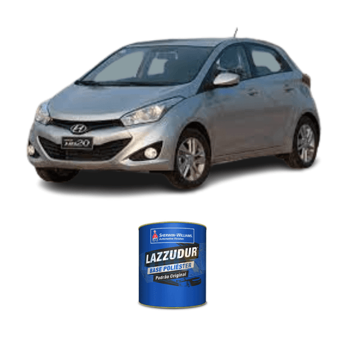 Tinta Poliéster Prata Metálico R5S Hyundai 0,9L