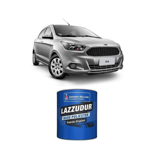 Tinta Poliester Prata Dublin Metálico FORD 0,9L