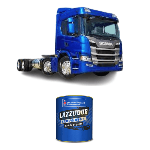 Tinta Poliéster - Azul Ultramarino Scania 900ml