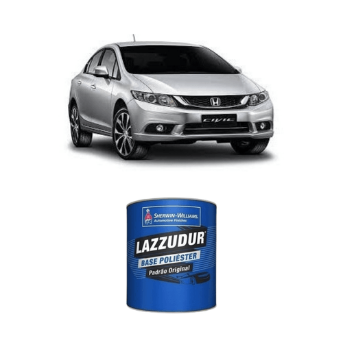 Tinta Poliéster Prata Global Honda NH700 0,9L