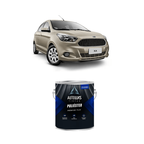 Tinta Poliester Prata Riviera Metálico FORD 0,9L Autoluks