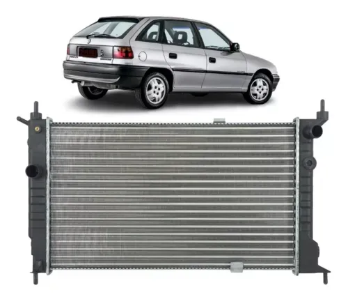 Radiador Gm Astra 95 96 97 98 C/ Ar - Câmbio Manual (2)
