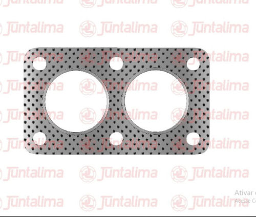 Junta Saida Escape Gol/santana/pampa Ap Sabó 46808f 6 Furos