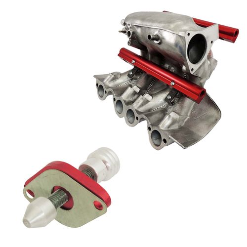 Coletor de admissão 8 bicos Vw AP / Mi 8v Unilateral + Atuador de marcha lenta mecânico AP Mi