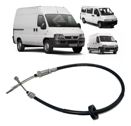 Cabo Freio De Mão Dianteiro Fiat Ducato 2002-2017 Original