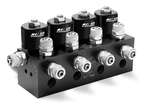 Bloco De Válvulas 8mm Para Suspensão A Ar Promoção