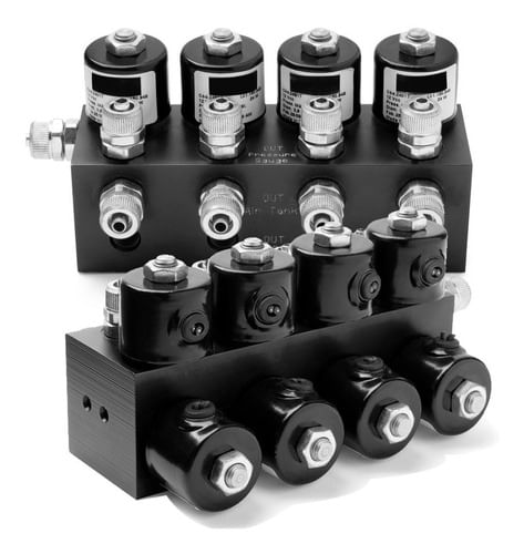 Bloco De Valvulas 8mm Para Suspensão Ar - 24828 - Thermoval