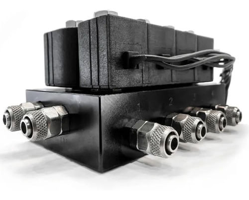 Bloco Válvula Solenoide Para Suspensão Ar 10mm