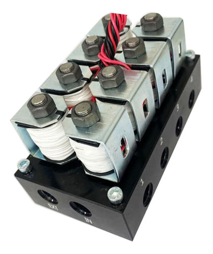 Bloco De Válvulas 10mm V3  Suspensão Ar Sem Capa E Sem Placa