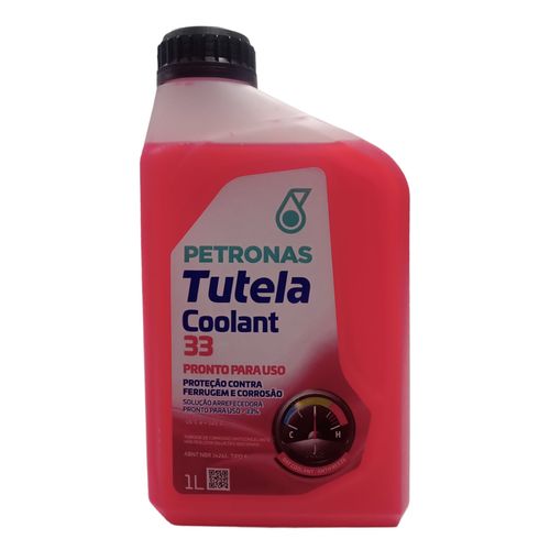 Aditivo para Radiador Petronas Tutela Coolant 33 Rosa Pronto para Uso - 1L