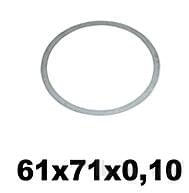 CALCO REGULAGEM PINHAO MB 1113/1313/1513/2213 0,10 60X71