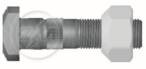 CJ PARAFUSO RODA 5/8 X 75 LE DT F4000 91/00 FREIO DISCO
