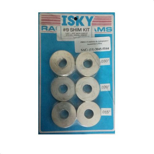 Kit de Calço para Molas de Cabeçote 1.625" x .625" - 96 peças - ISKENDERIAN