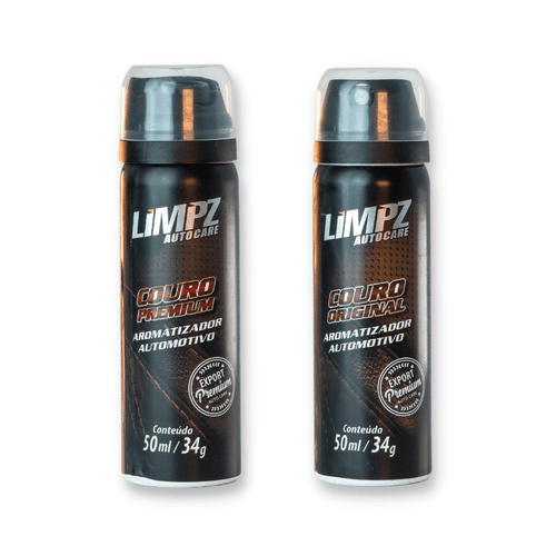 Aromatizador Automotivo Limpz Auto Aroma Couro Original