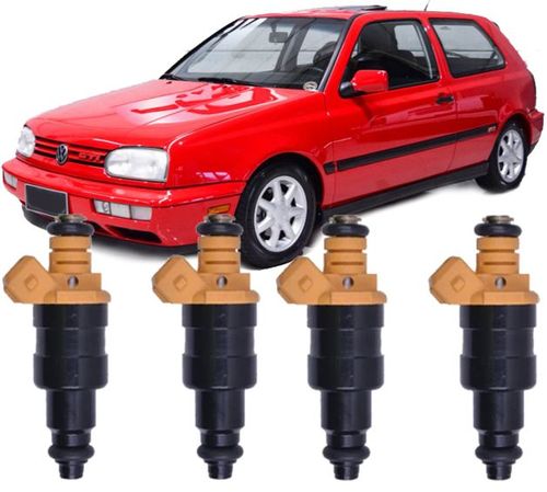 Kit 4 Bico Injetor Golf Glx Gti 2.0 8V À Gasolina de 1994 À 1998