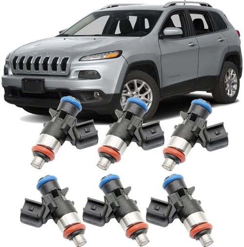 Kit 6 Bico Injetor Cherokee 3.2 V6 Gasolina de 2014 À 2020 - 0280158313