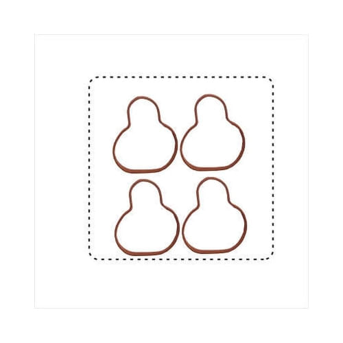 JUNTA DE COLETOR ADM - FORD FOCUS ZX3 ZETEC 2.0L 16V ( BOR)