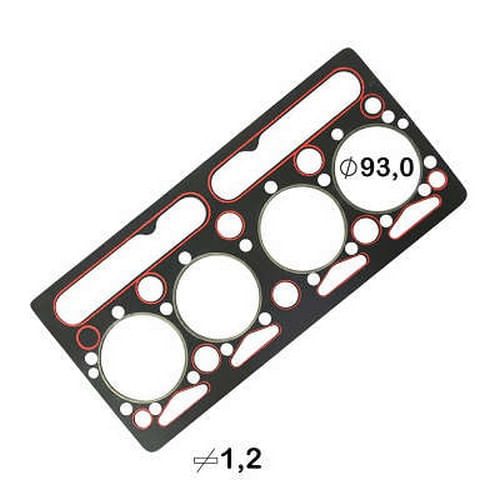 JUNTA DO CABECOTE - PERKINS 4203 MF165 MF 265 INJ IND