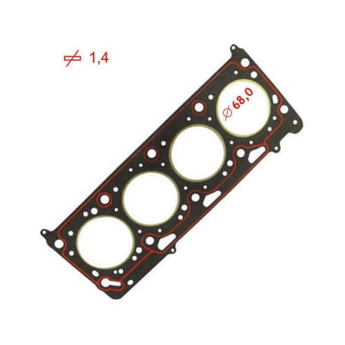 JUNTA DO CABECOTE - VW GOL SAVEIRO PARATI 1.0 8V 16V APOS 1997 POWER TREND 8V APOS 2003