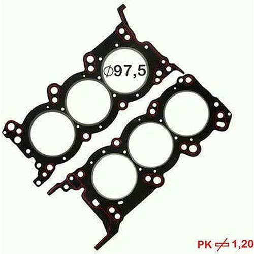 JUNTA DO CABECOTE - HYUNDAI VERACRUZ | KIA SORENTO 3.8 V6 24V ( PAR )