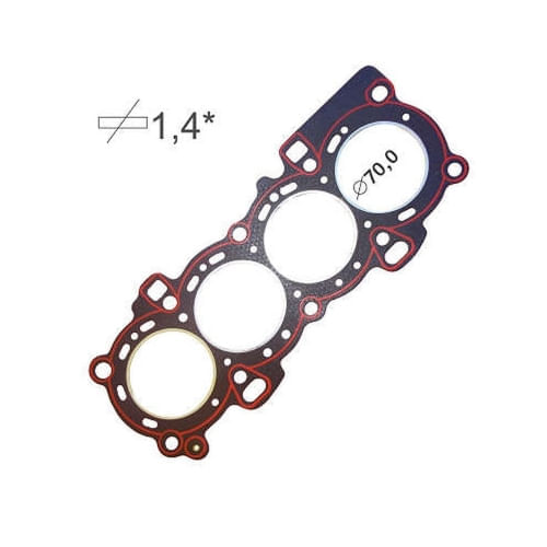 JUNTA DO CABECOTE - FORD FIESTA COURIER ZETEC 1.4 16V