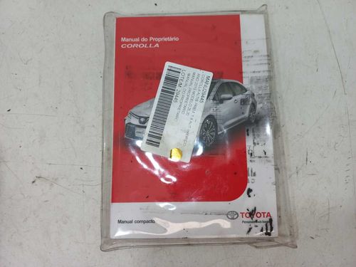 MANUAL DO PROPRIETARIO TOYOTA COROLLA 1.8 2020