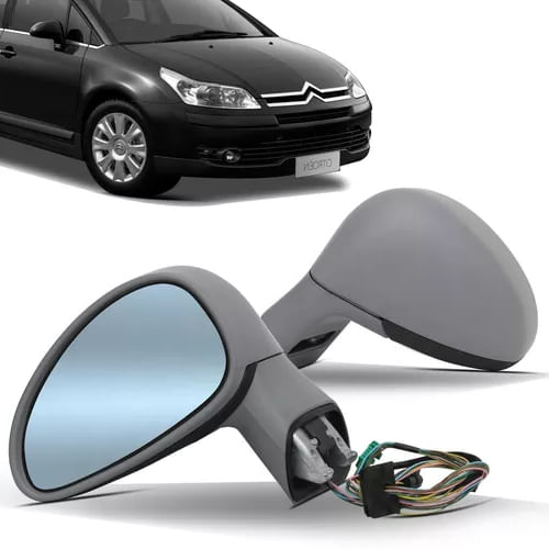 RETROVISOR ESQUERDO C4 2008/2010 ELETRICO COM PISCA
